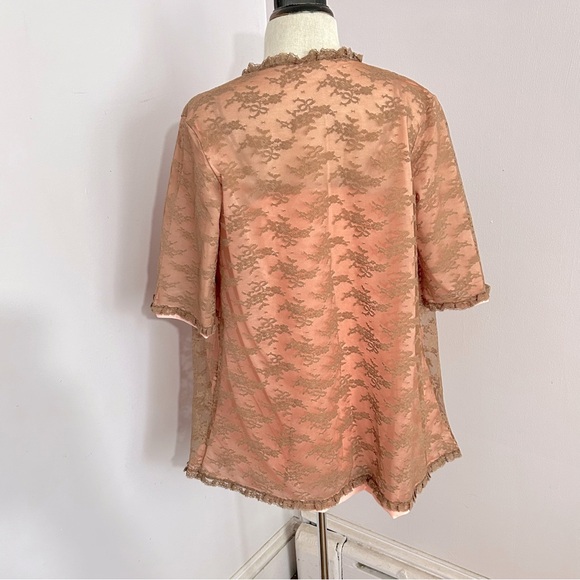 Vintage 60’s Van Raalte Baby Doll Neglige Set Petite - Picture 5 of 8